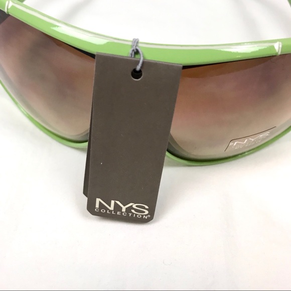 NYS Collection Oversized Urban Aviator Sunglasses - Picture 5 of 6